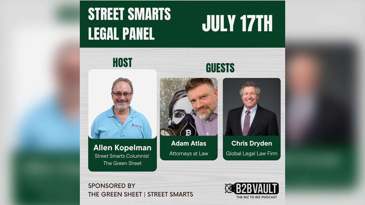 Street Smarts Legal Panel | The Green Sheet